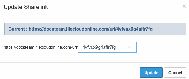 20.1 User Portal Documentation > 20.1 Edit Share URL > ShareURL_Edit2.png