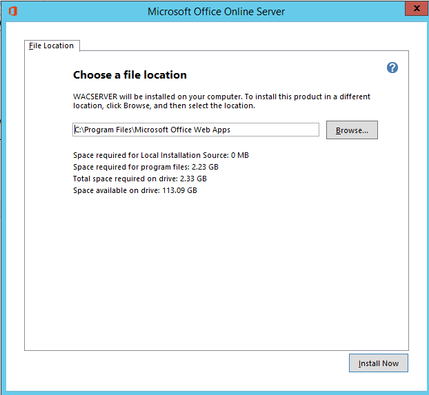 ugunstige familie pint Installing Office Online Server on Windows 2012 R2 Server - FileCloud Docs  - Server