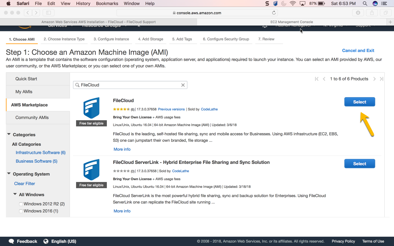 FileCloud on AWS User Deployment Guide FileCloud Docs